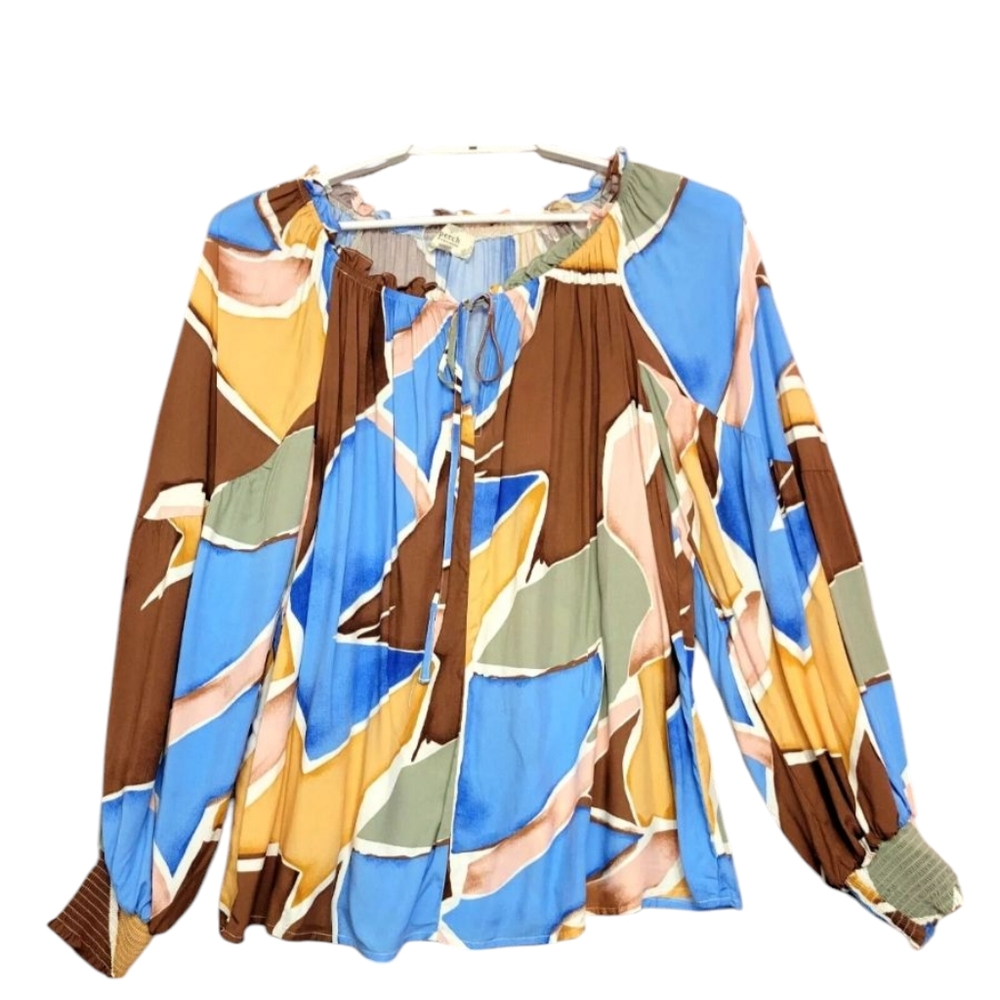 Stylish Multicolor Women's Tunic Top